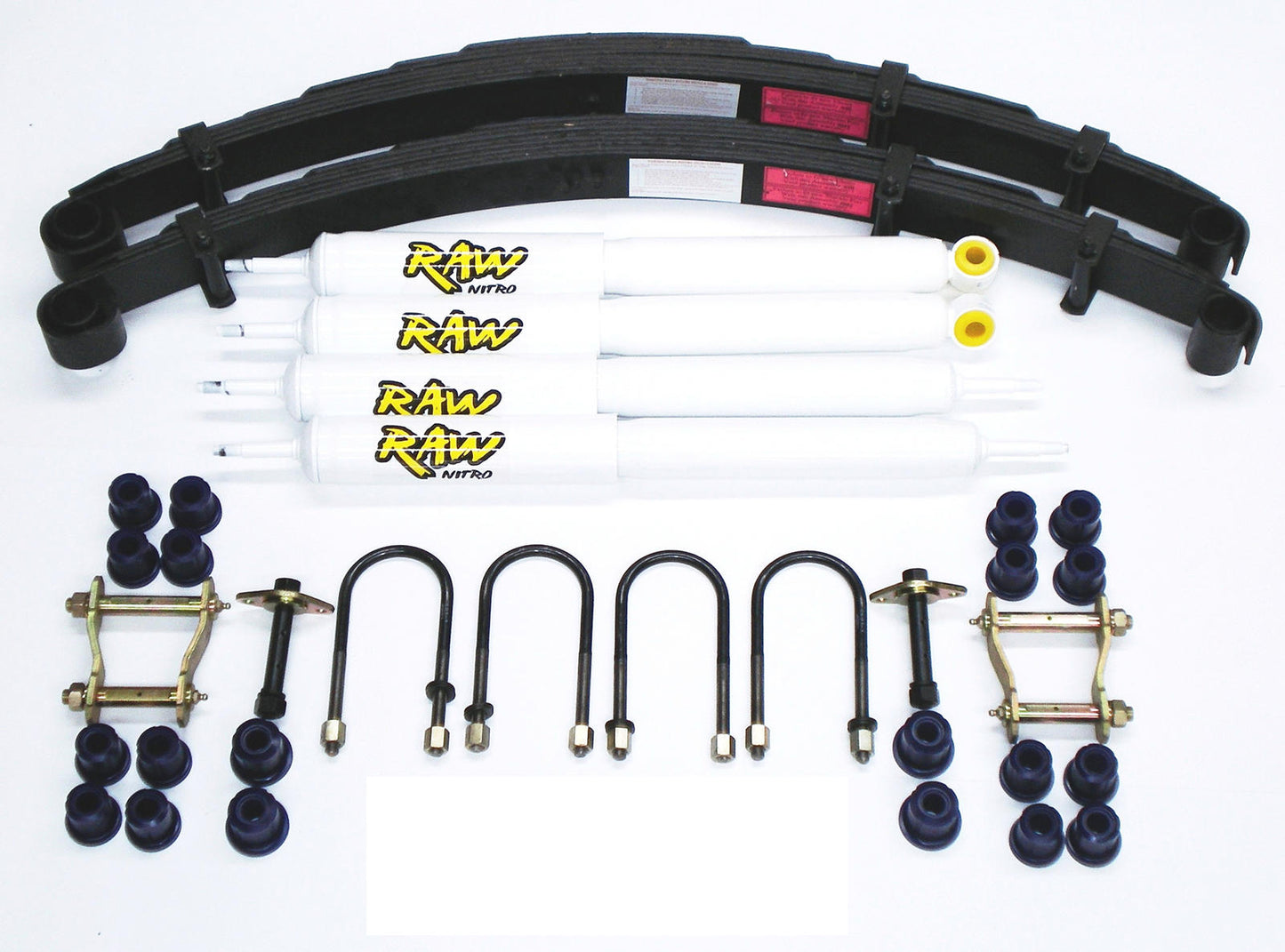 2 Inch 50mm RAW 4x4 Lift Kit to suit Holden Jackaroo & Isuzu Trooper 1981-10/1986