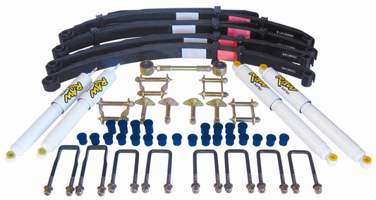 2 Inch 50mm RAW Nitro 4x4 Lift Kit to suit Toyota 4 Runner N5, N6 (Leaf Spring Front & Rear) 1984-1989