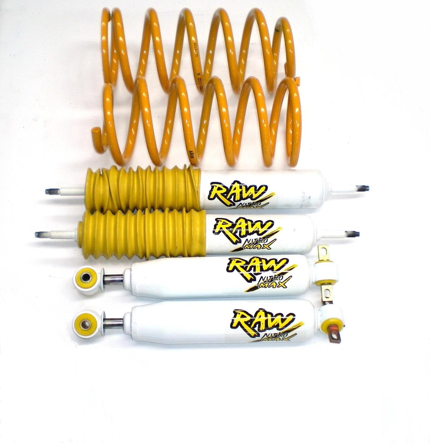 2 Inch 50mm RAW Nitro Max 4x4 Heavy Duty Lift Kit to suit Toyota Landcruiser 100 Series 1998-2007