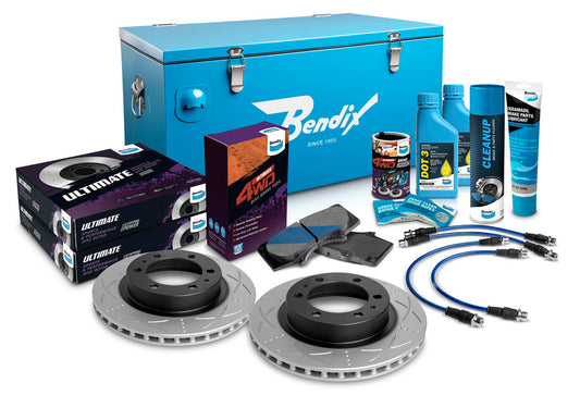 Front 2" Brake Upgrade Kit to suit Toyota Hilux KUN26 2006-2011 with 319mm Rotor & VSC