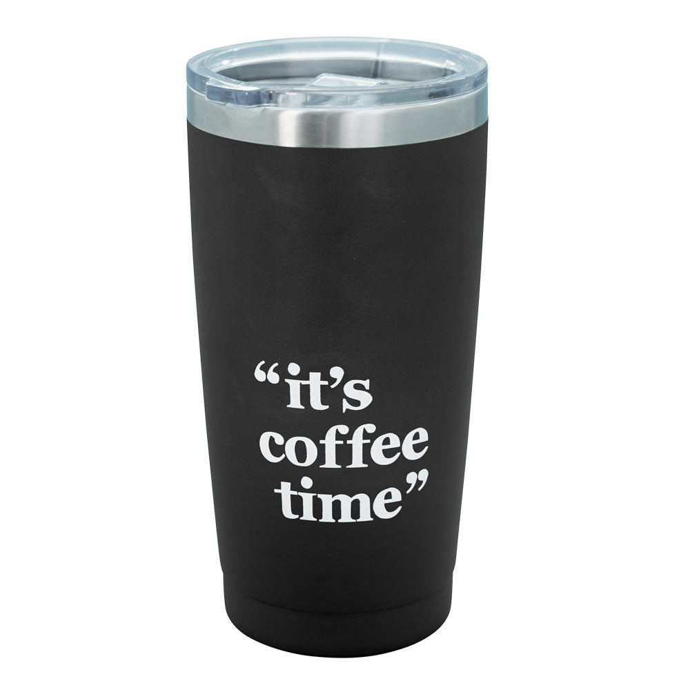 "it's coffee time"  TRAVEL MUG