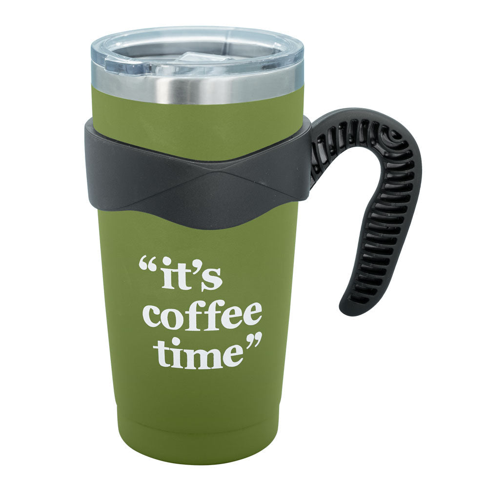 "it's coffee time"  TRAVEL MUG