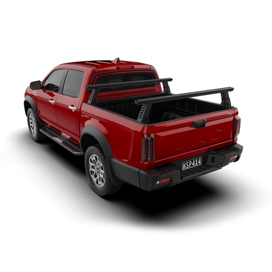 HSP Load Rack JNR Tub Rack suits JAC T9 2025+ Fits Dual Cab Direct To Tub - Full set (Front & Rear Legs)