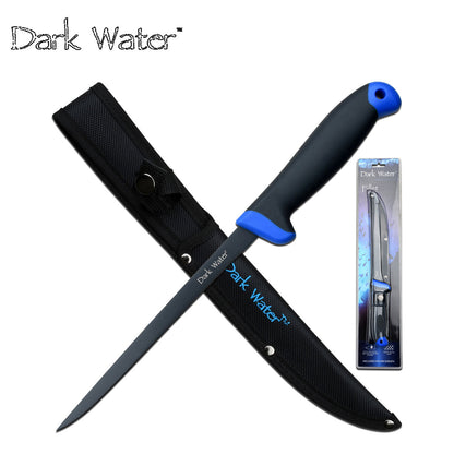 Dark Water Rubber Handle Fillet knife