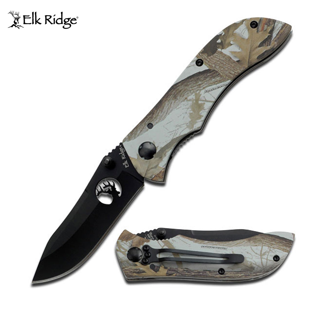 Elk Ridge Jungle Camo Pocket Knife