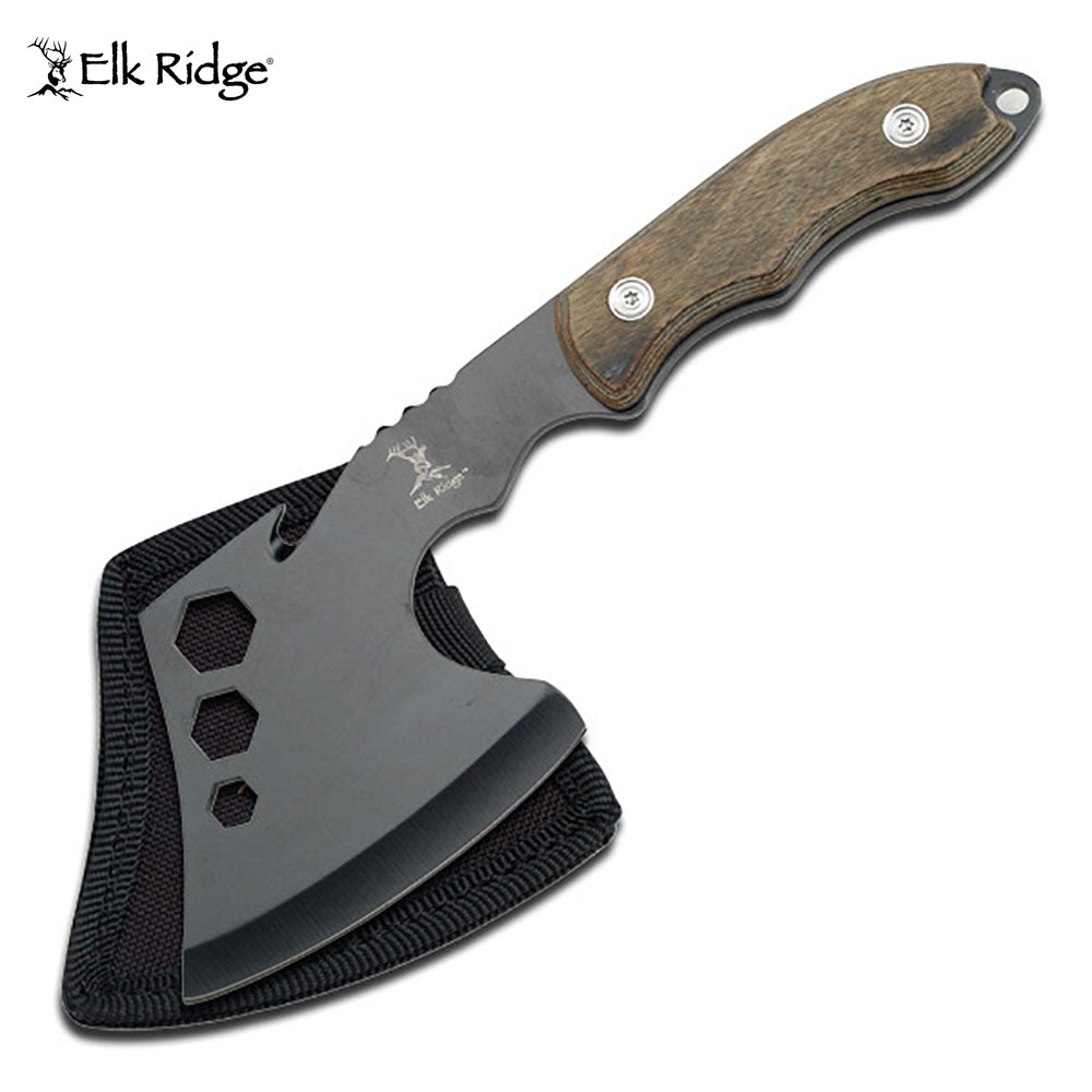 Elk Ridge Brown Wooden Handle Axe