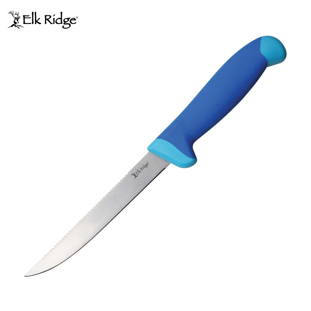 Elk Ridge Blue Fillet & Scaling Knife