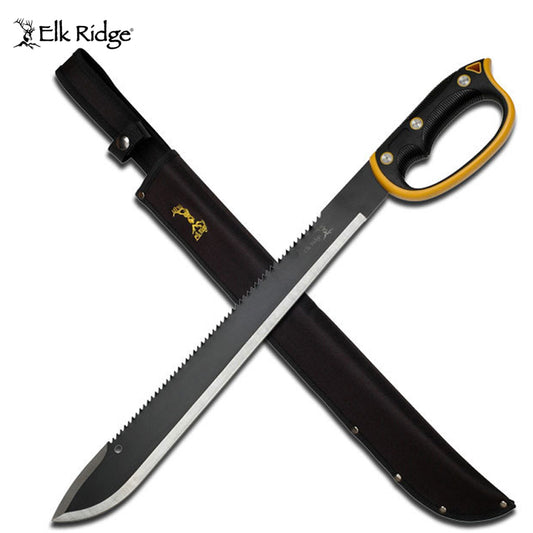 Elk Ridge Black & Gold Machete 610mm