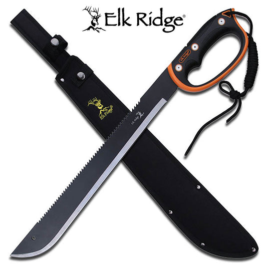 Elk Ridge Black & Orange Machete 610mm
