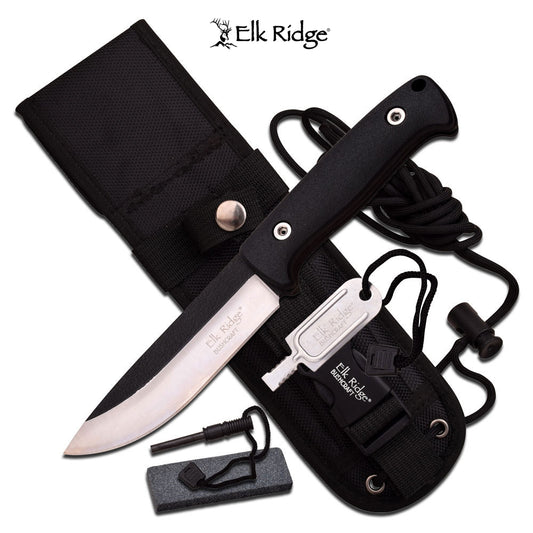 Elk Ridge Black Knife Survival Kit