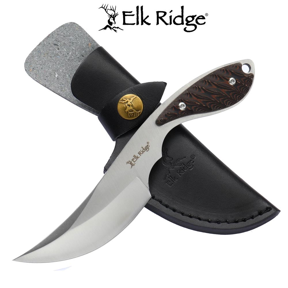 Elk Ridge Micarta Skinning Knife