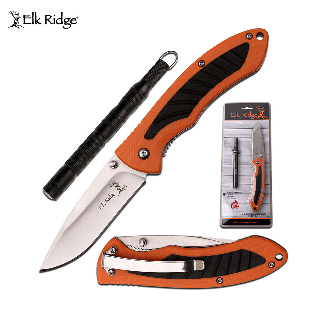 Elk Ridge Pocket Knife & Multi-Function Tool