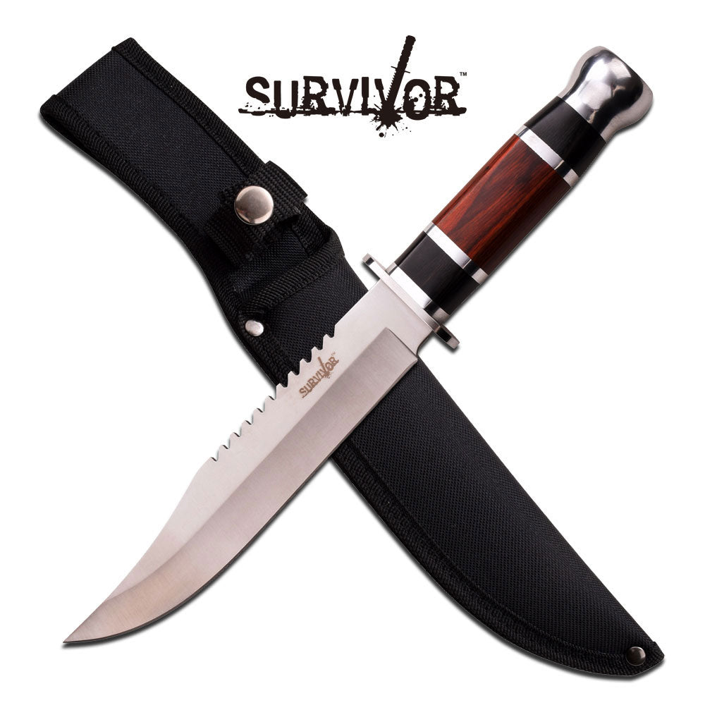Survivor Wooden Fixed knife - 305mm