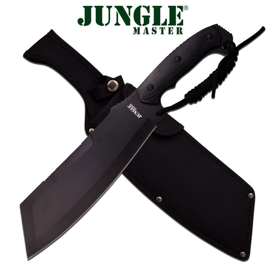 Jungle Master Pakkawood Sawback Machete