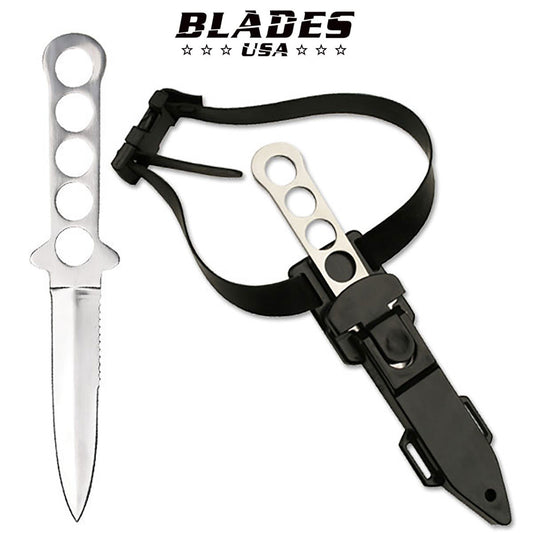 BladesUSA Double Edged Dive Knife