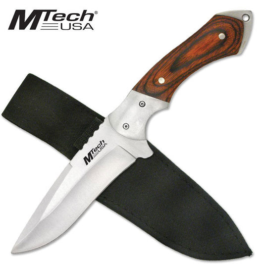 MTech Pakkawood Hunting Knife