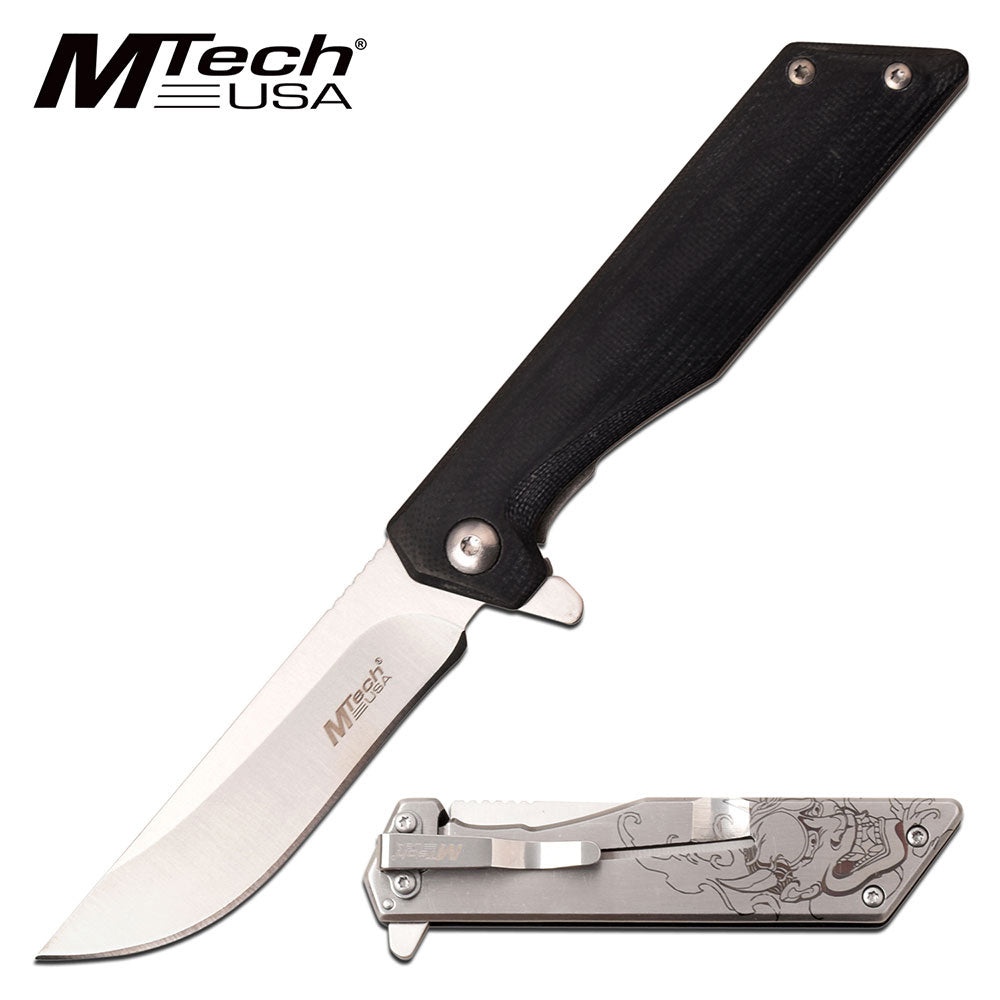 MTech Short Satan Ball Bearing Pocket Knife