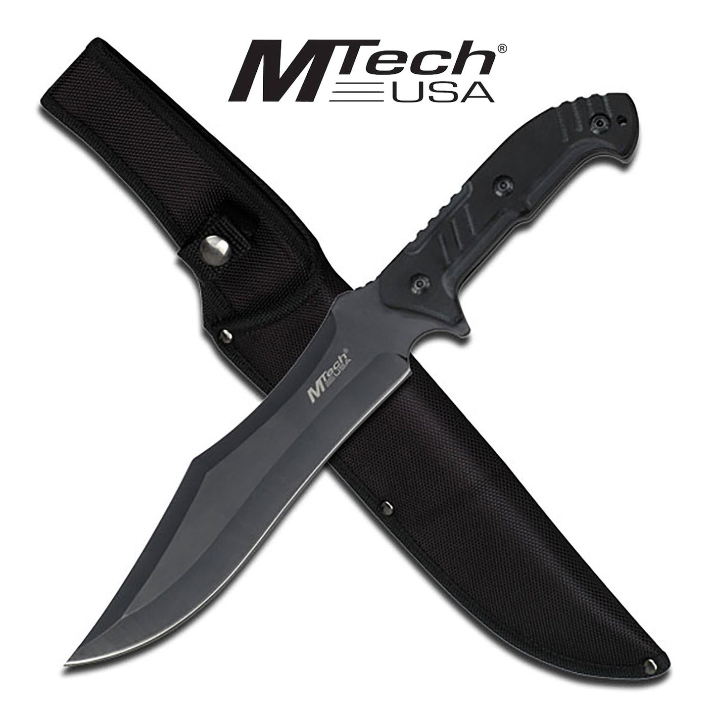 MTech Black Bowie Knife 343mm