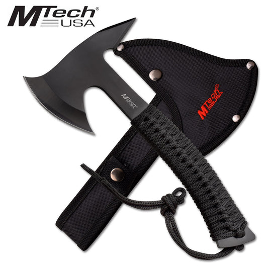 MTech Black Paracord Hatchet