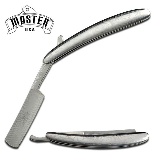 Master USA Silver Folding Razor