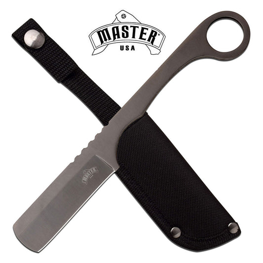 Master Silver Fixed Blade Razor