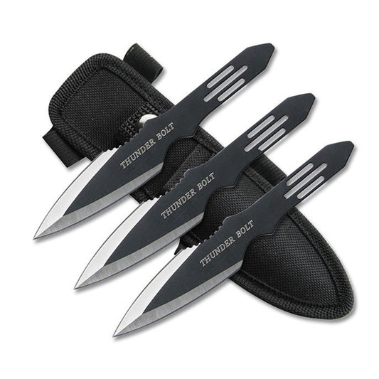 Perfect Point Thunder Bolt Throwing Knives - 3pc