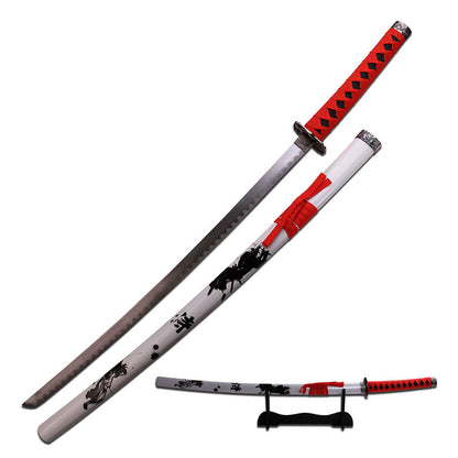 Red Samurai Katana