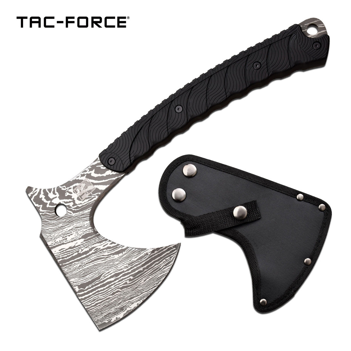 Tac-Force Etched Blade Tomahawk 