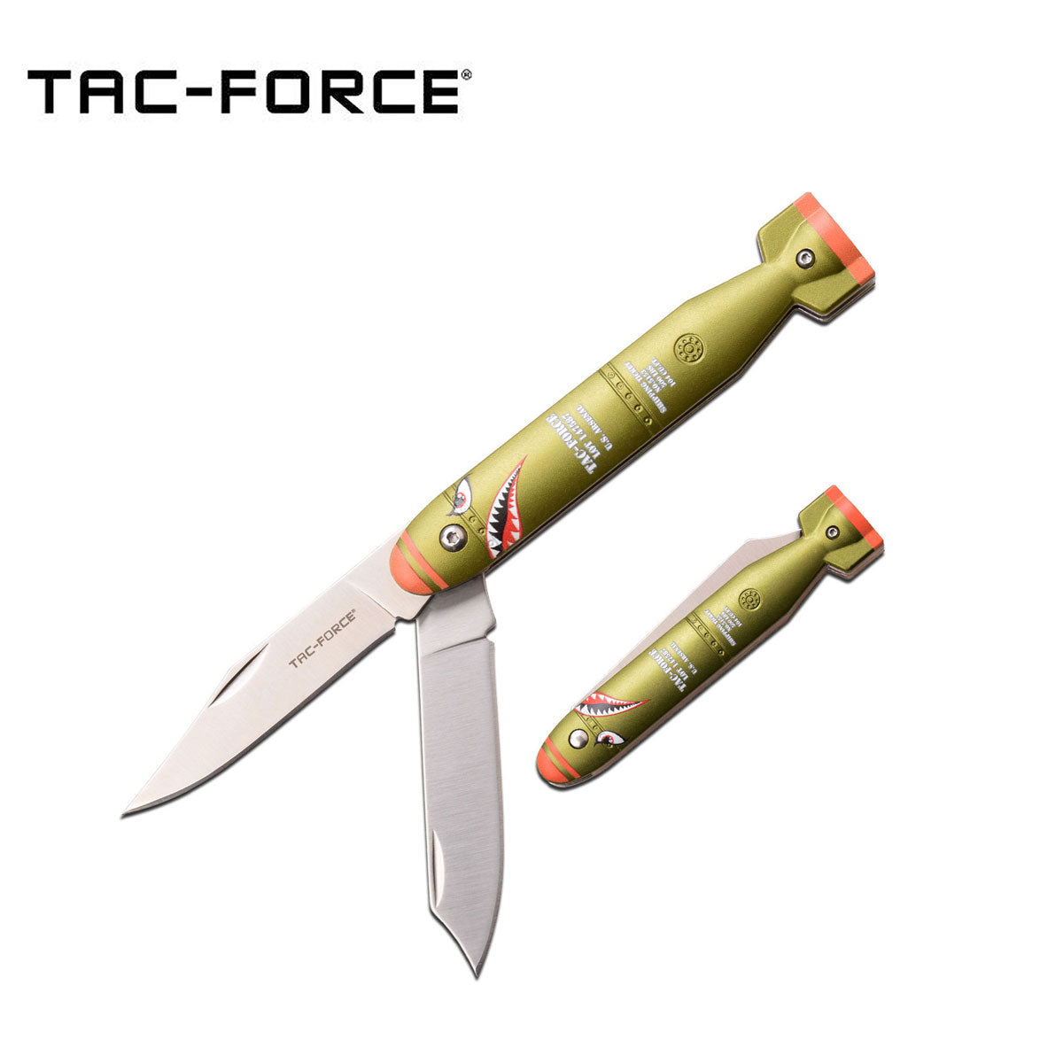 Tac-Force Warhawk Shark 2 Blade Folding Knife