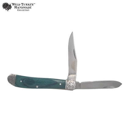 Wild Turkey Green Gentleman’s Dual Blade Knife