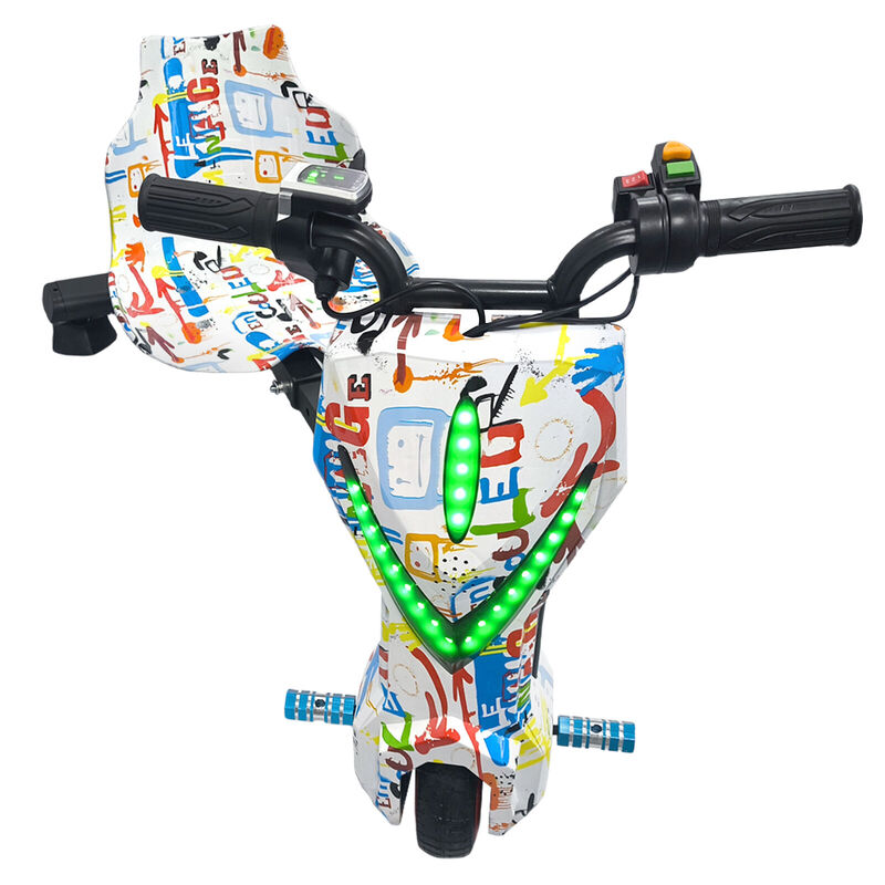 Electric Drift Go Kart for Kids 3 Wheel Ride On Trike with Bluetooth & 350W Graffito