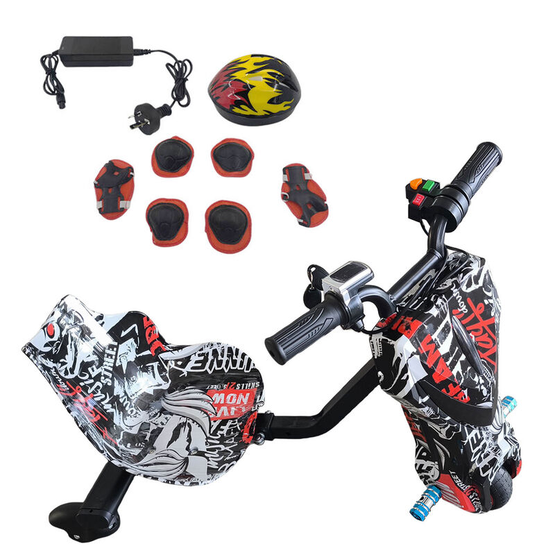 Electric Drift Go Kart For Kids 3 Wheel Ride On Trike With Bluetooth & 350W Pirate