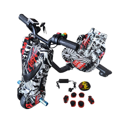 Electric Drift Go Kart For Kids 3 Wheel Ride On Trike With Bluetooth & 350W Pirate