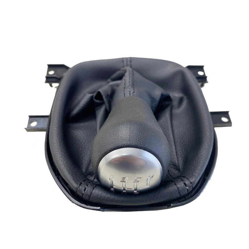 Chrome Finish Manual Gear Knob With Boot Cover Fit For Holden Commodore VE SS SSV SV8
