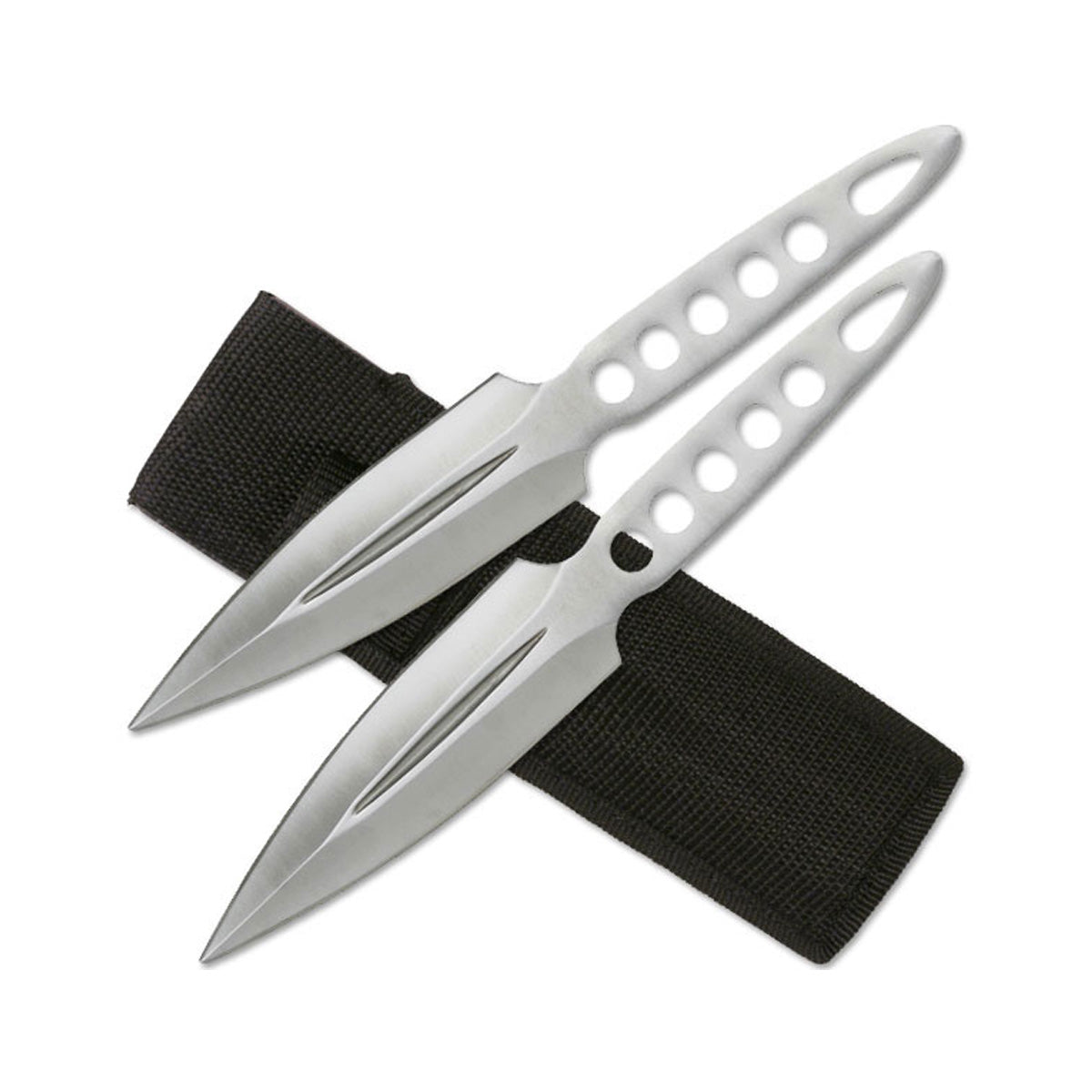 Perfect Point Stainless Steel Throwing Knives 2pk