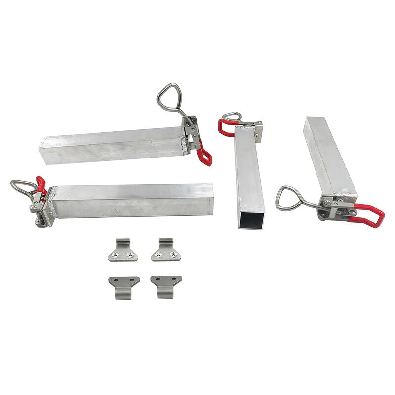 4 x Latch Locking Clamp Fit For Jack / Lift Off Canopy Ute Box Locks