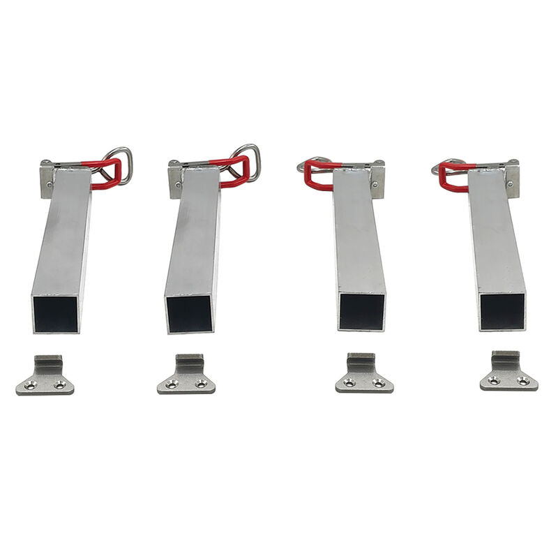 4 x Latch Locking Clamp Fit For Jack / Lift Off Canopy Ute Box Locks