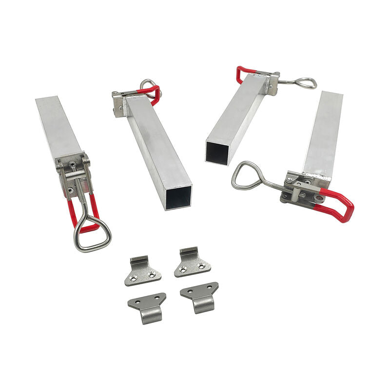 4 x Latch Locking Clamp Fit For Jack / Lift Off Canopy Ute Box Locks