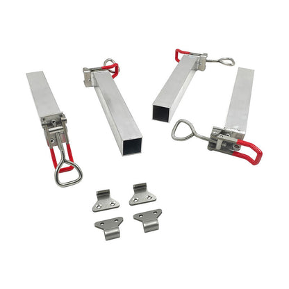 4 x Latch Locking Clamp Fit For Jack / Lift Off Canopy Ute Box Locks