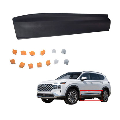 Front Door Lower Molding Garnish Left Hand Side Fit For Hyundai Santa FE DM 2012-2018