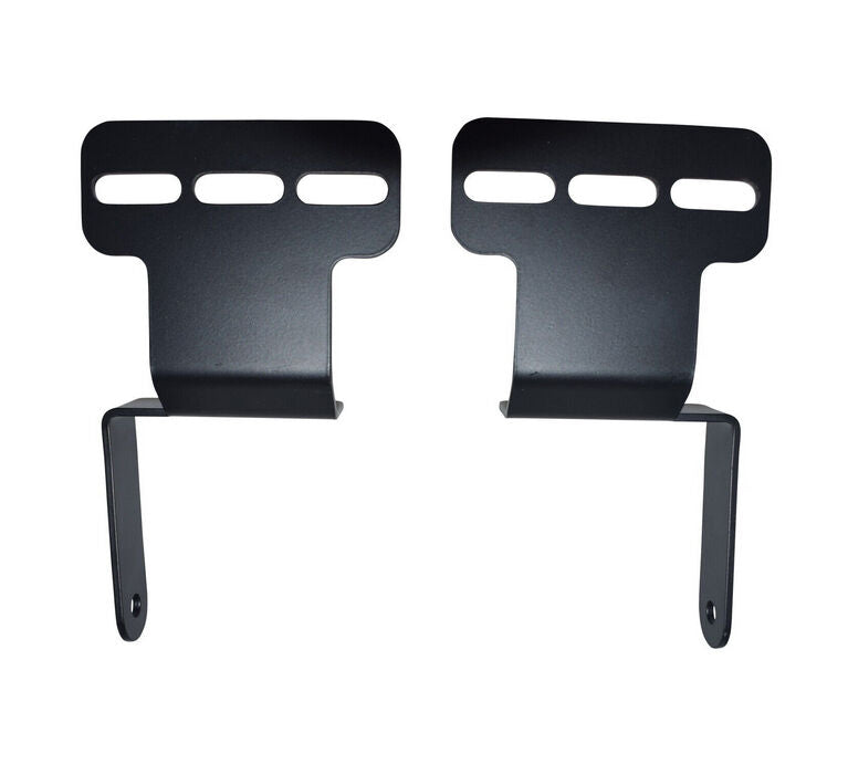 2 x LED Light Bar Brackets And Hardware Fit For Rhino Pioneer Platform Roof Racks
