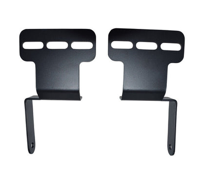 2 x LED Light Bar Brackets And Hardware Fit For Rhino Pioneer Platform Roof Racks