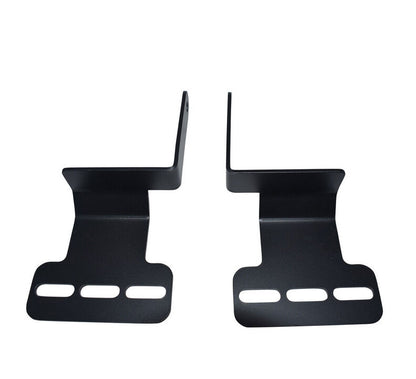 2 x LED Light Bar Brackets And Hardware Fit For Rhino Pioneer Platform Roof Racks