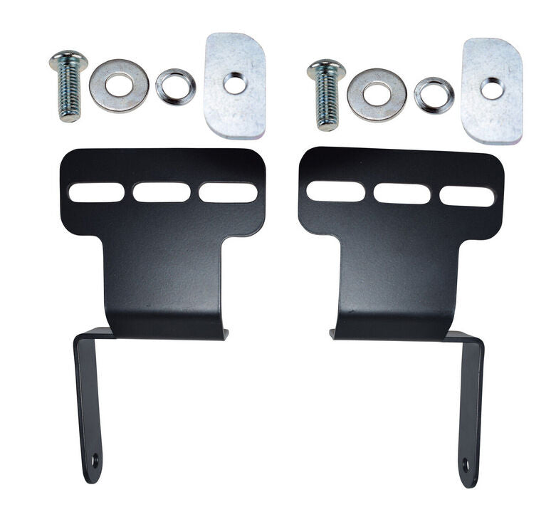 2 x LED Light Bar Brackets And Hardware Fit For Rhino Pioneer Platform Roof Racks