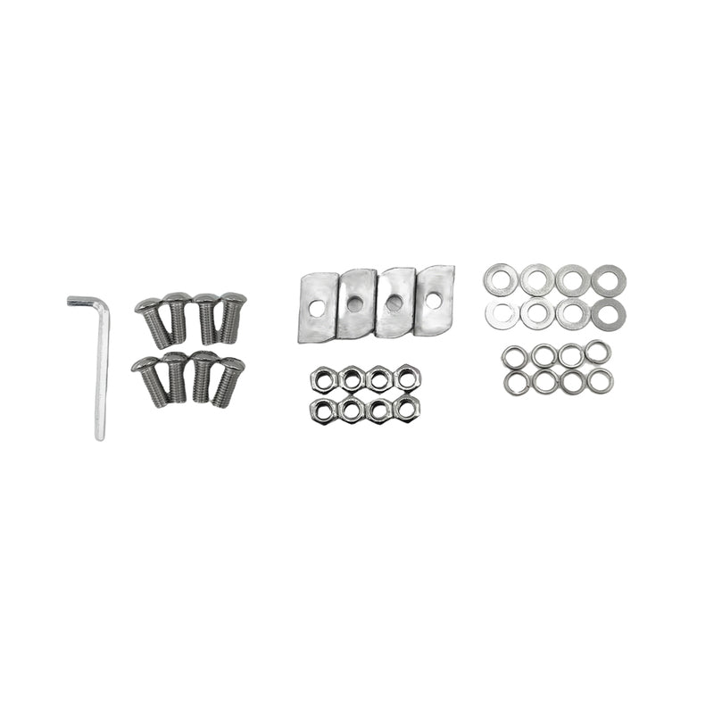 Pair LED Light Bar Brackets Fit For Rhino Rack Platform V2.0