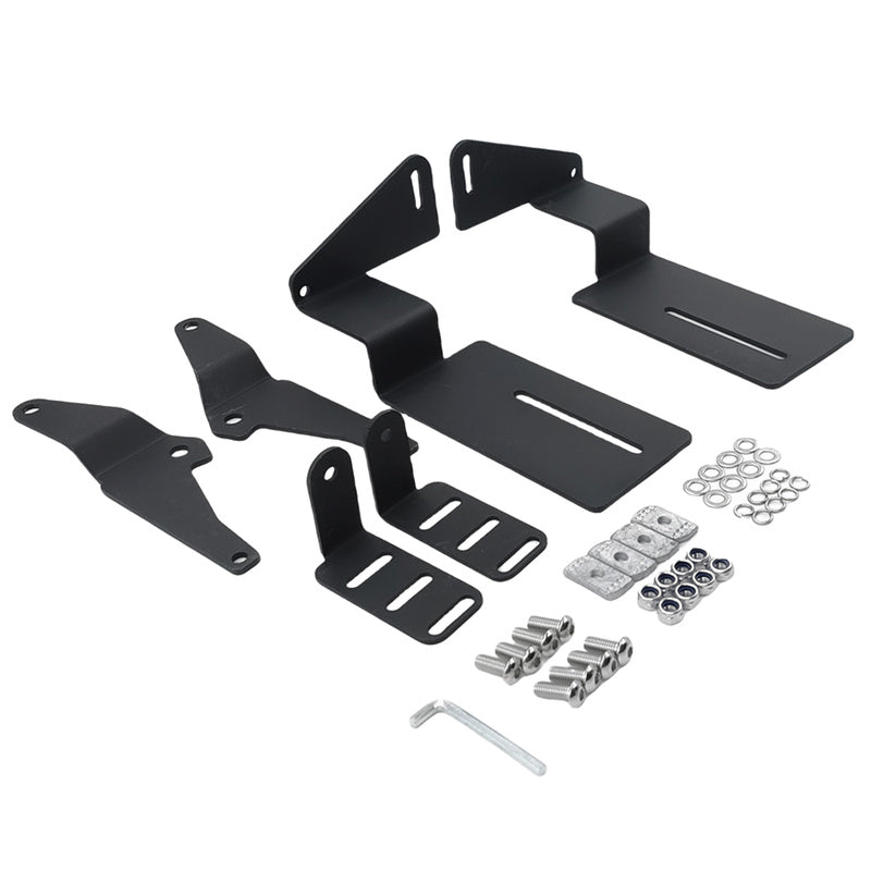 Pair LED Light Bar Brackets Fit For Rhino Rack Platform V2.0