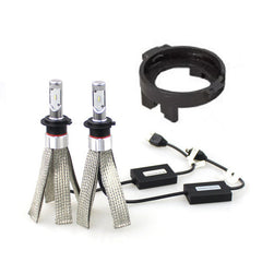 H7-L11 Single Beam LED Headlight Bulb Globe Upgrade Kit 5700K w/ Canbus