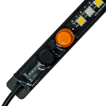 80cm Dual Colour Dimmable Magnetic LED Strip White / Orange IP68 Waterproof
