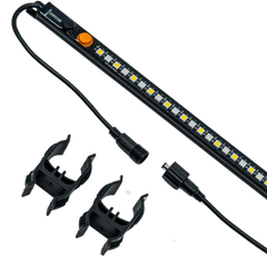 80cm Dual Colour Dimmable Magnetic LED Strip White / Orange IP68 Waterproof
