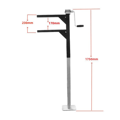 4 Pcs Heavy Duty Lift Off Jack Off Legs Adjustable Fit For Caravan Canopy